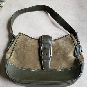 Authentic Coach Green bag